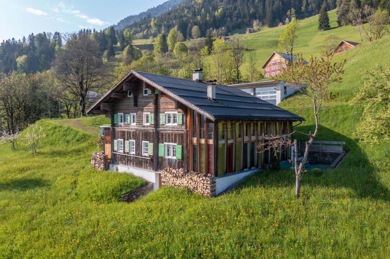 Haus Holzwurm Apartment Raggal Exterior photo